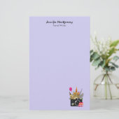 カメラ付きヨーロッパランドマーク 便箋 (スタンド正面)