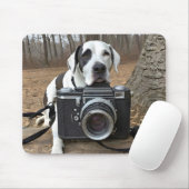 カメラ付き大地主 マウスパッド (マウス)