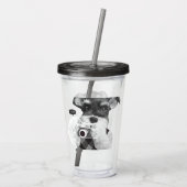 カメラ付シュナウザー アクリルタンブラー (裏面)