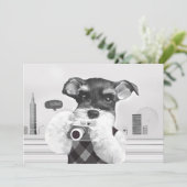 カメラ付シュナウザー カード (スタンド正面)