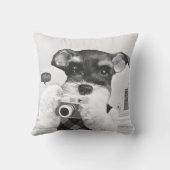 カメラ付シュナウザー クッション (裏面)