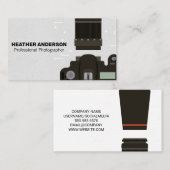 カメラ体及びレンズ 名刺 (正面/裏面)