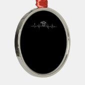カメラ写真ハートビートフォトグラファー メタルオーナメント (右)