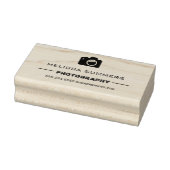 カメラ写真 – フォトグラファー連絡情報 ラバースタンプ (スタンプ)