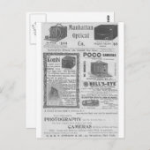 カメラ広告 ポストカード (正面/裏面)