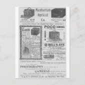 カメラ広告 ポストカード (正面)