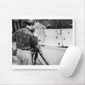 カメラ技術者 マウスパッド (マウス)