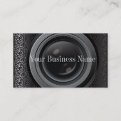 カメラ撮影デザイン名刺 名刺 (裏面)