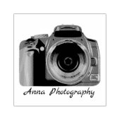 カメラ撮影デザイン木印 ラバースタンプ (インプリント)