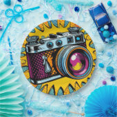 カメラ紙プレート! ペーパープレート (パーティー)