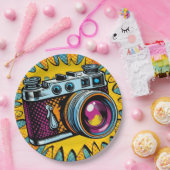 カメラ紙プレート! ペーパープレート (パーティー)