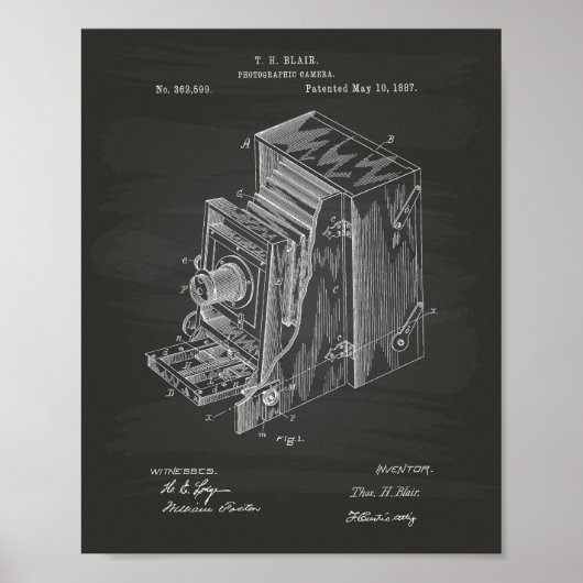 カメラ装置1887特許技術 – シャルボード ポスター (正面)