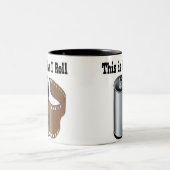 カメラ転がフィルム ツートーンマグカップ (中央)