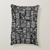 カメラ(カスタマイズ可能な背景色) アクセントクッション (裏面(縦))