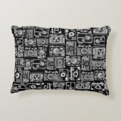 カメラ(カスタマイズ可能な背景色) アクセントクッション (裏面)