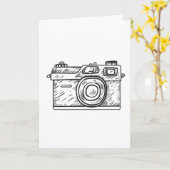 カメラ カード (黄色い花)