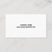 カメラ |グリッド紙 |ジャーナリズム 名刺 (裏面)