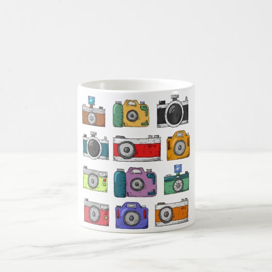 カメラ コーヒーマグカップ (中央)