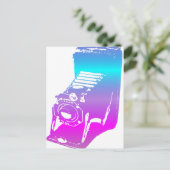 カメラ – シェード ポストカード (スタンド正面)