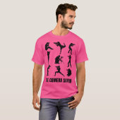 カメラ・スートラ 面白い 写真 撮影 Tシャツ (正面フル)