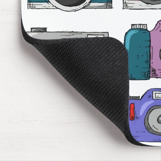 カメラ マウスパッド (コーナー)