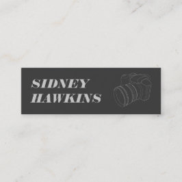 カメラ（ラインアート） |写真 スキニー名刺