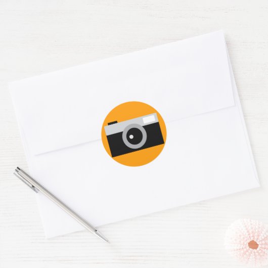 カメラ ラウンドシール (封筒)