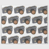 カメラ ラッピングペーパー (フラット)