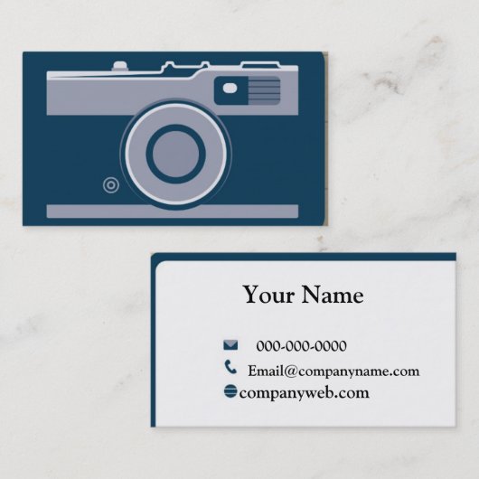 カメラ 名刺 (正面/裏面)
