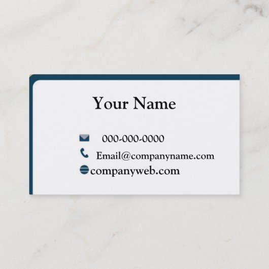 カメラ 名刺 (裏面)