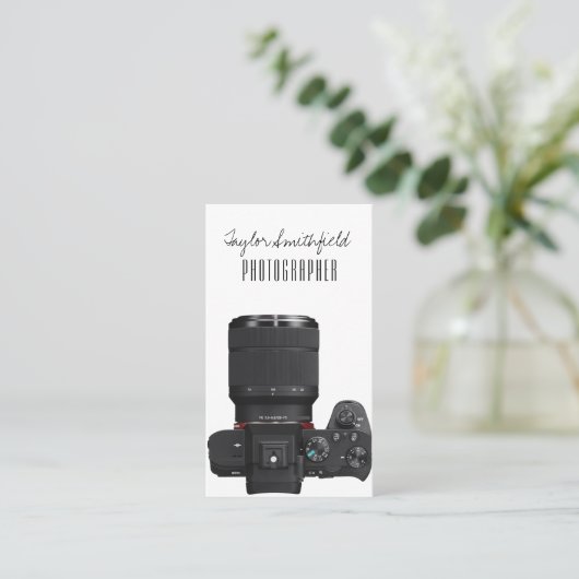 カメラ 名刺 (スタンド正面)