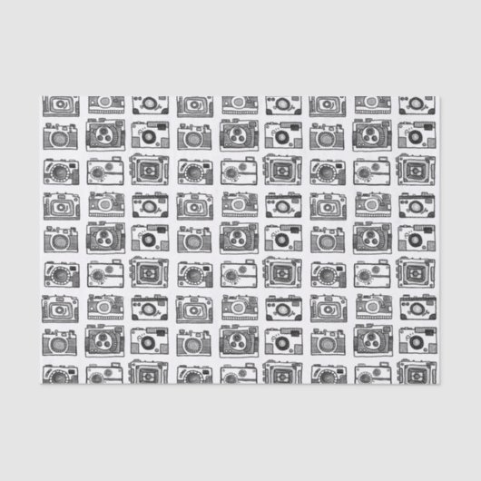 カメラ(手描きの) 薄葉紙 (正面)