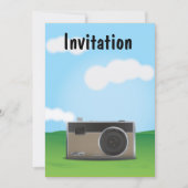 カメラ 招待状 (正面)