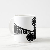 カメラ-映画 コーヒーマグカップ (正面左)