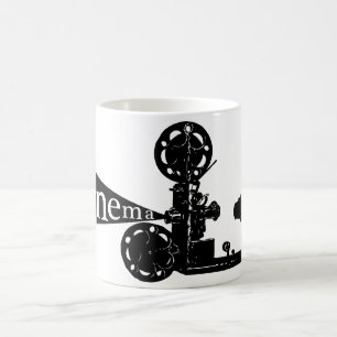 カメラ-映画 コーヒーマグカップ