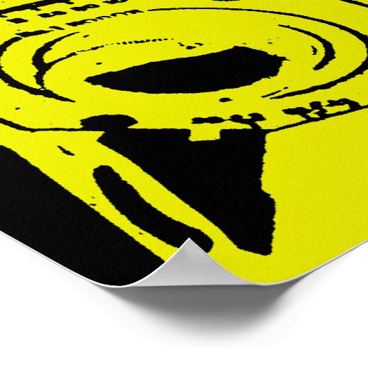 カメラ – 暗 ポスター (角)