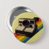 カメラ 缶バッジ (正面&裏面)