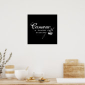 カメラ：鏡とメモリ ポスター (キッチン)