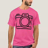 カメラ Tシャツ (正面)