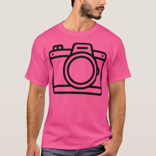 カメラ Tシャツ (正面)