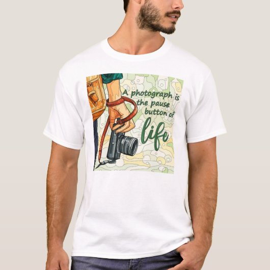 カメラ Tシャツ (正面)