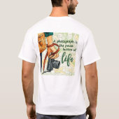 カメラ Tシャツ (裏面)
