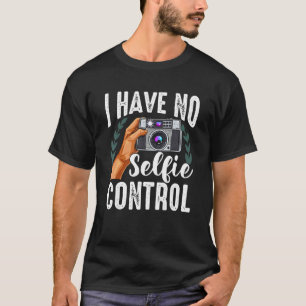 カメラIは自己制御の携帯電話Photogrを持っていない Tシャツ