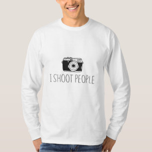 カメラI撮影People Shirt Camera Loversユーモア Tシャツ