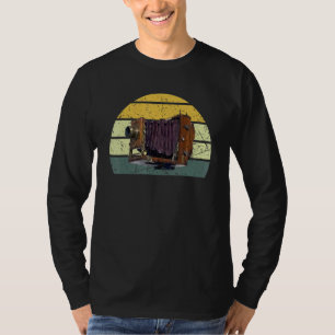 カメラObscura旧カメラフォトグラファー撮影 Tシャツ