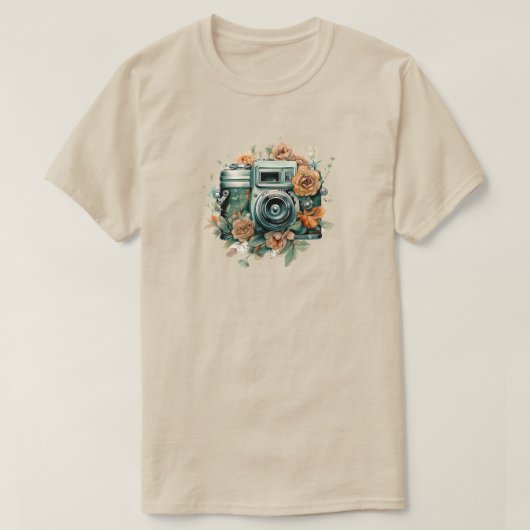 カメラTシャツ Tシャツ (デザイン正面)