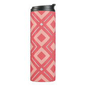 カメリアの幾何学模様1 タンブラー (回転左)