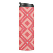 カメリアの幾何学模様1 タンブラー (回転右)