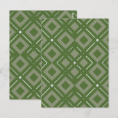 カメリアの幾何学模様2 ポストカード (正面/裏面)