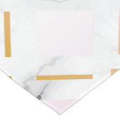 カメリアの幾何学模様4 ショートテーブルランナー (コーナー)